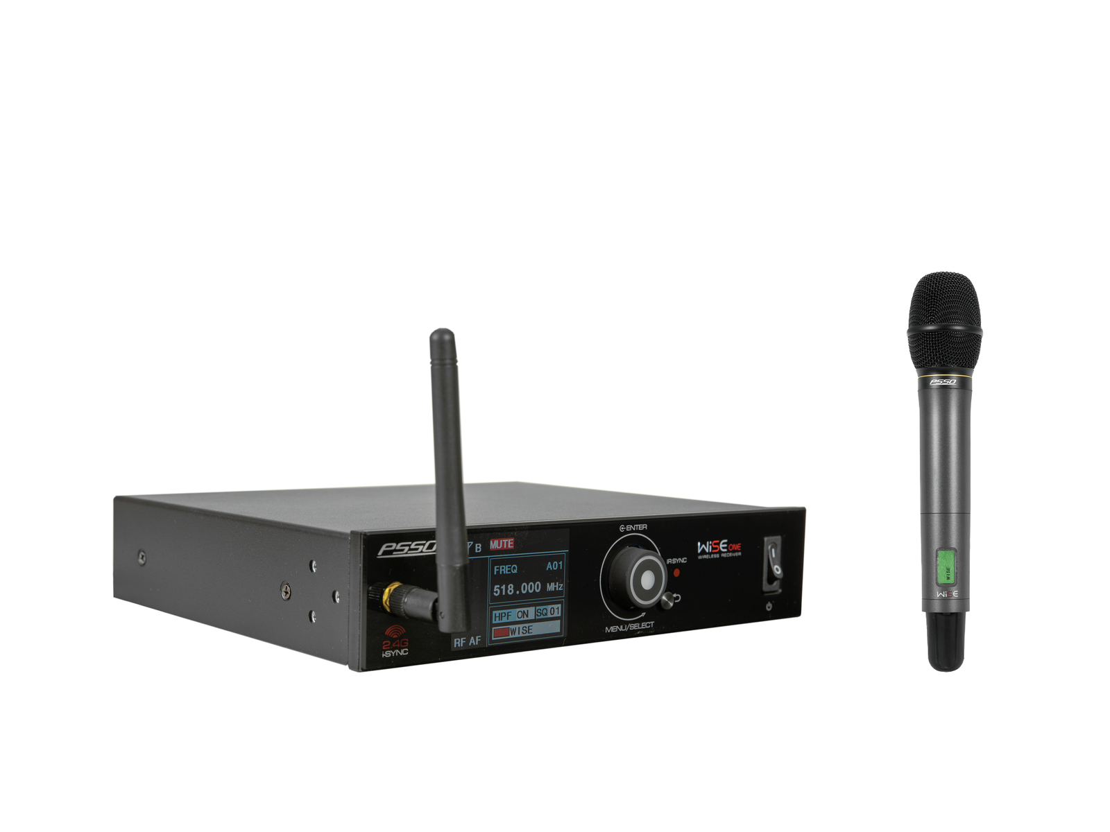 PSSO Set WISE ONE + Con. wireless microphone 518-548MHz