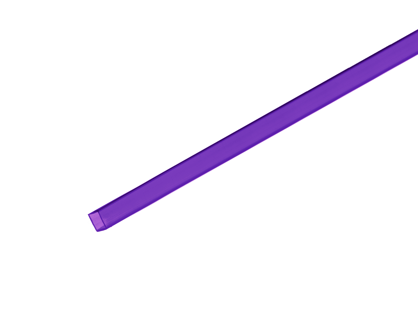 EUROLITE Leer-Rohr 10x10mm violett 2m
