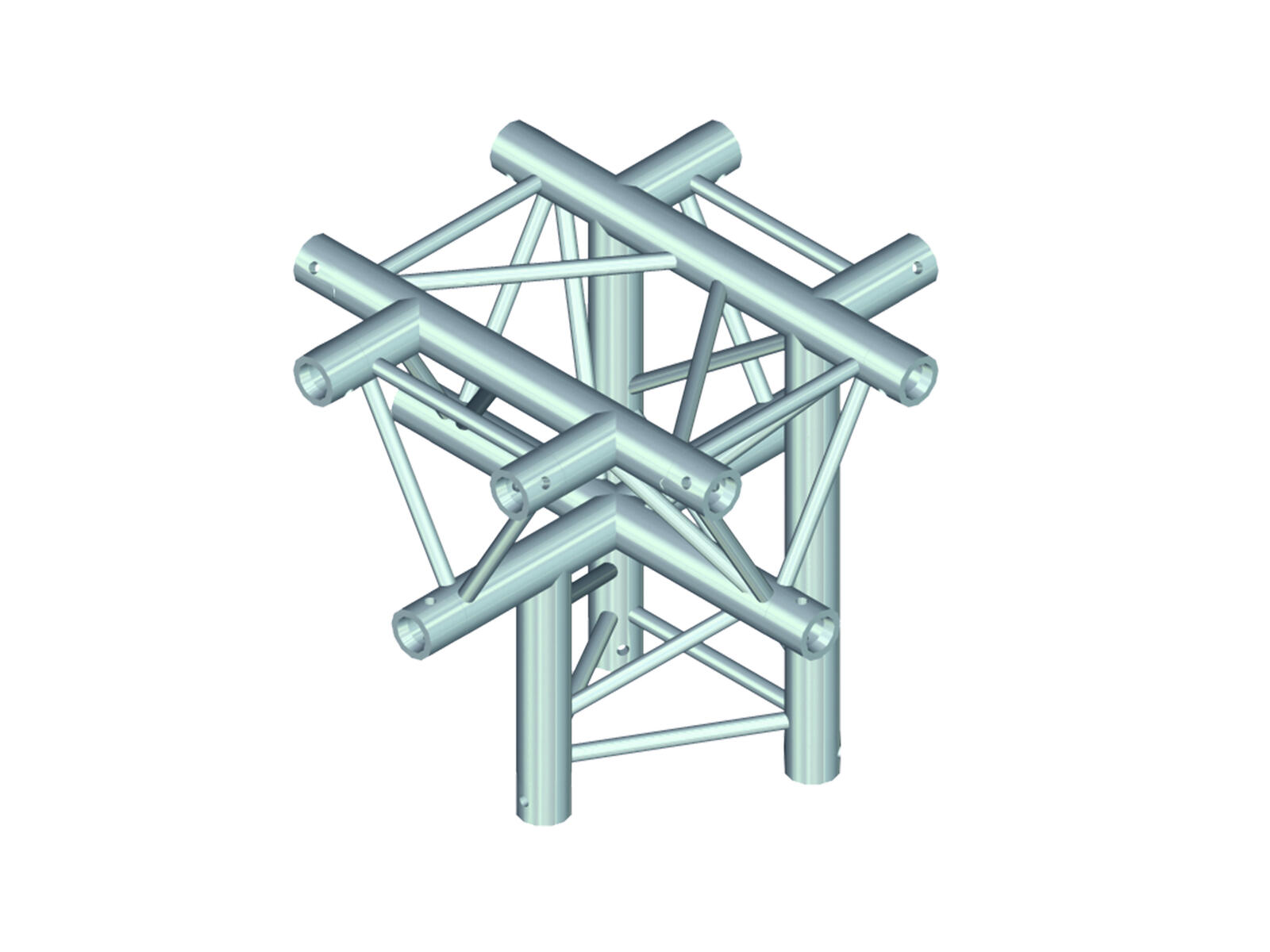 ALUTRUSS TRILOCK E-GL33 T-53 5-Weg-Stück