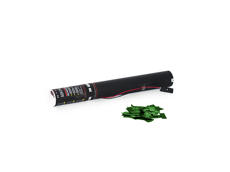 TCM FX Konfetti-Ladung elektrisch 50cm, dunkelgrün