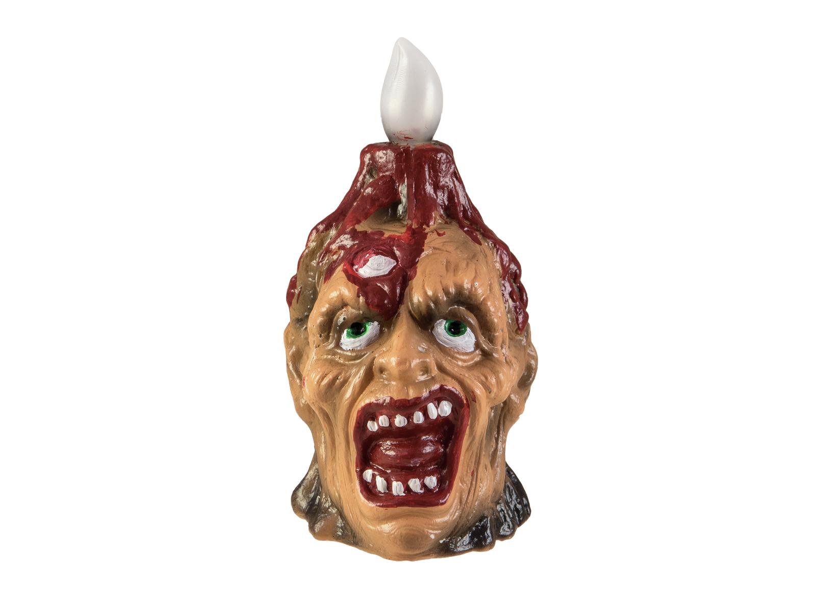 EUROPALMS Halloween Zombielampe, 18cm