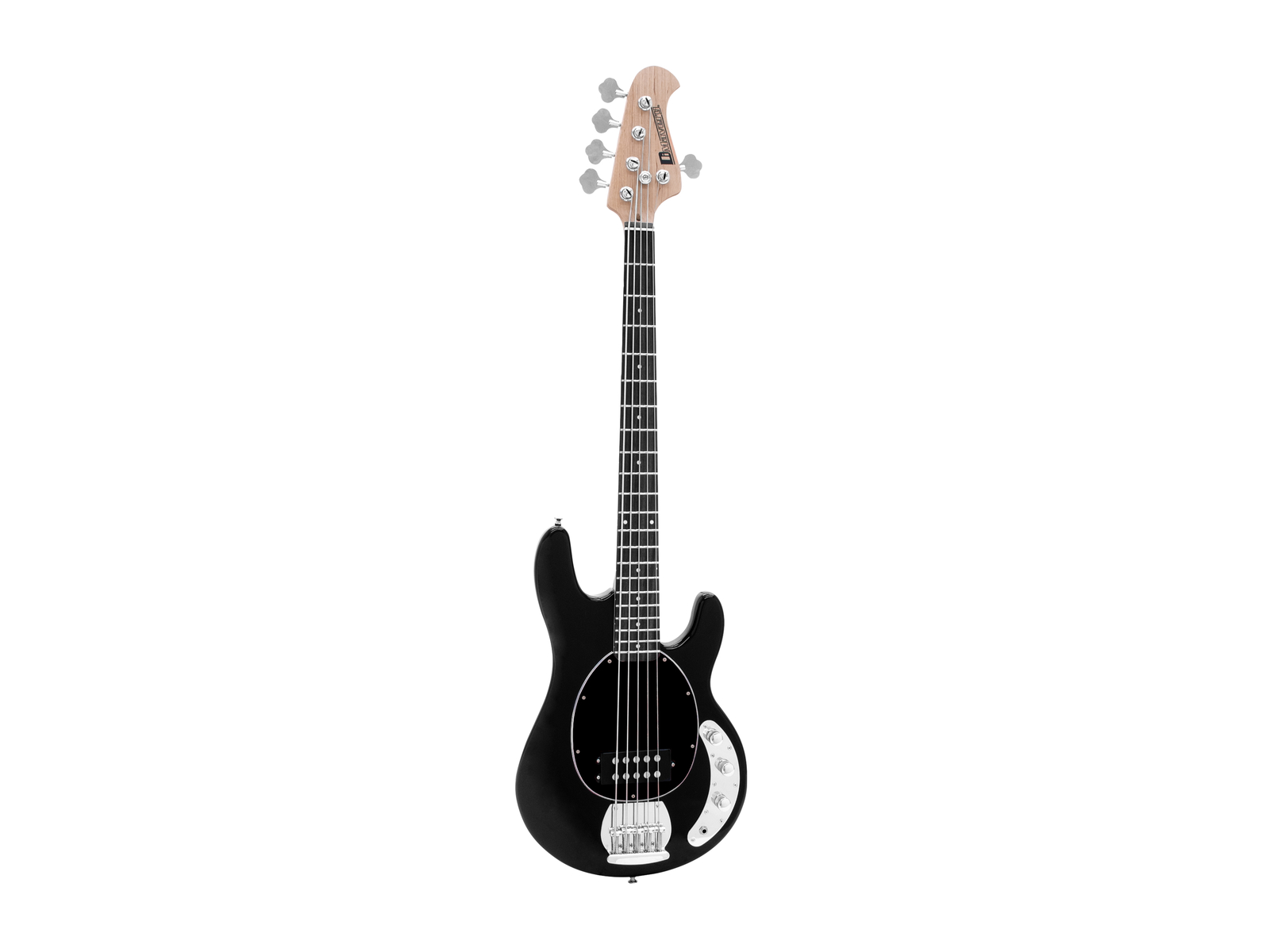 DIMAVERY MM-505 E-Bass, 5-saitig, schwarz