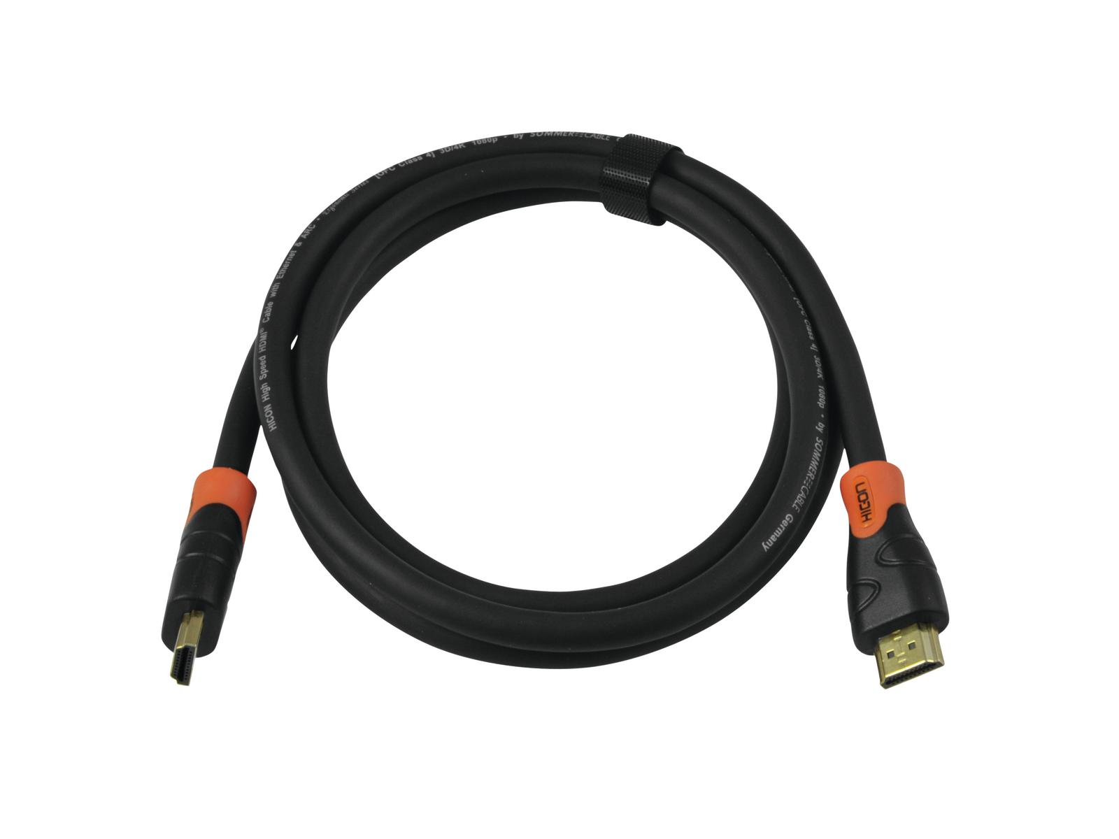 SOMMER CABLE HDMI Kabel 1,5m Ergonomic