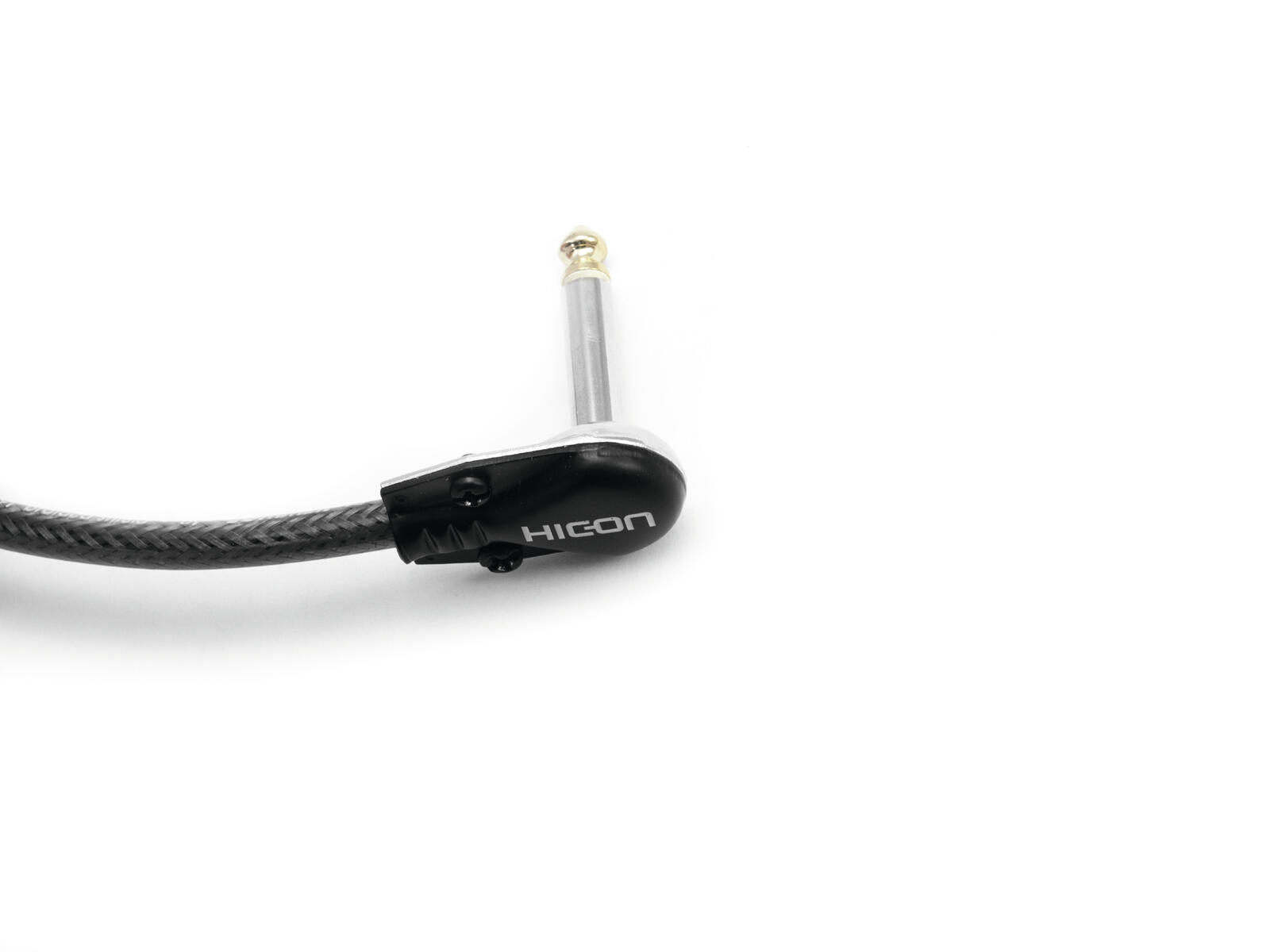 SOMMER CABLE Klinkenkabel 6,3 mono 2x 90° 0,3m br Hicon