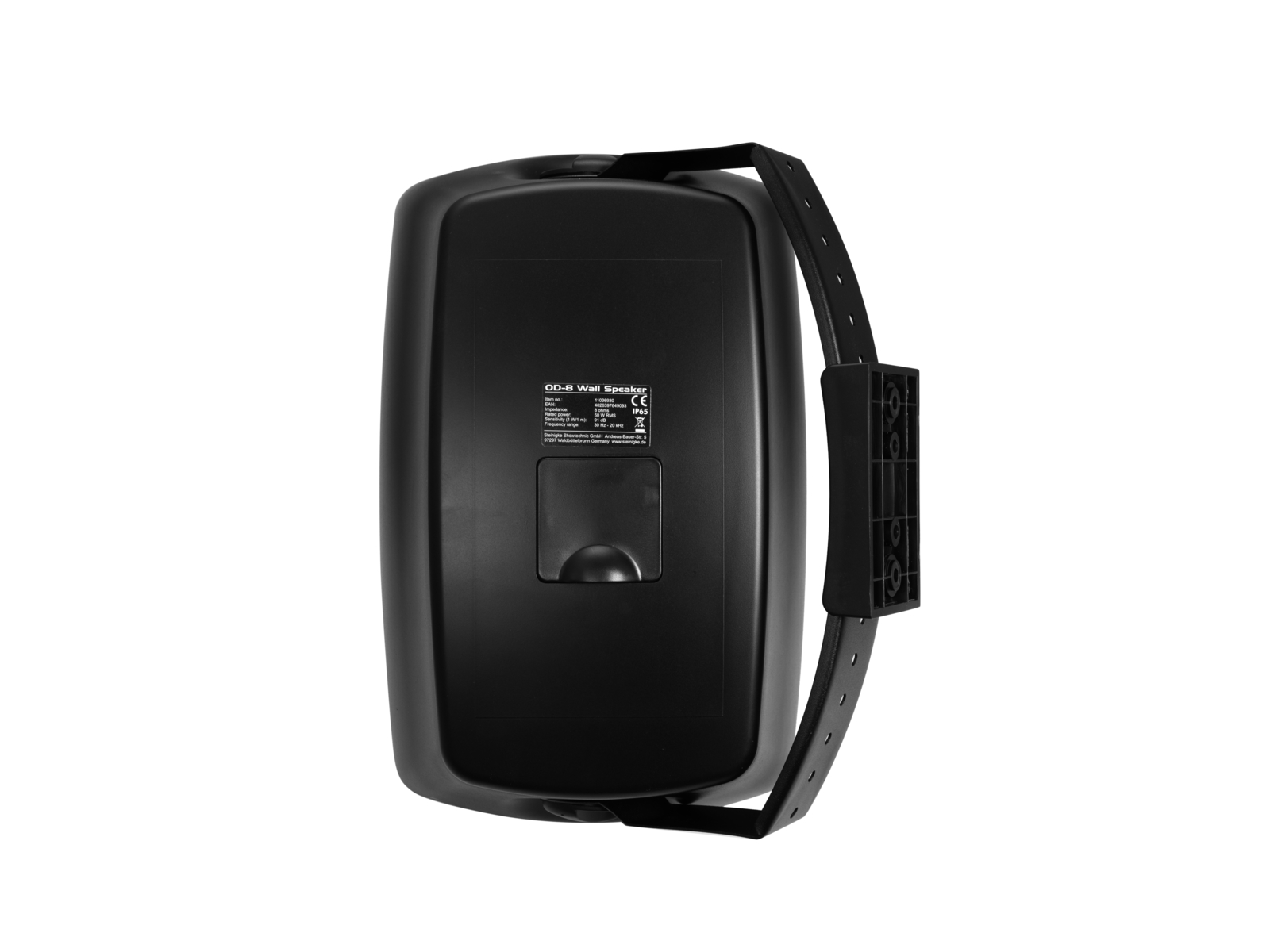 OMNITRONIC OD-8 Wall Speaker 8Ohm black 2x