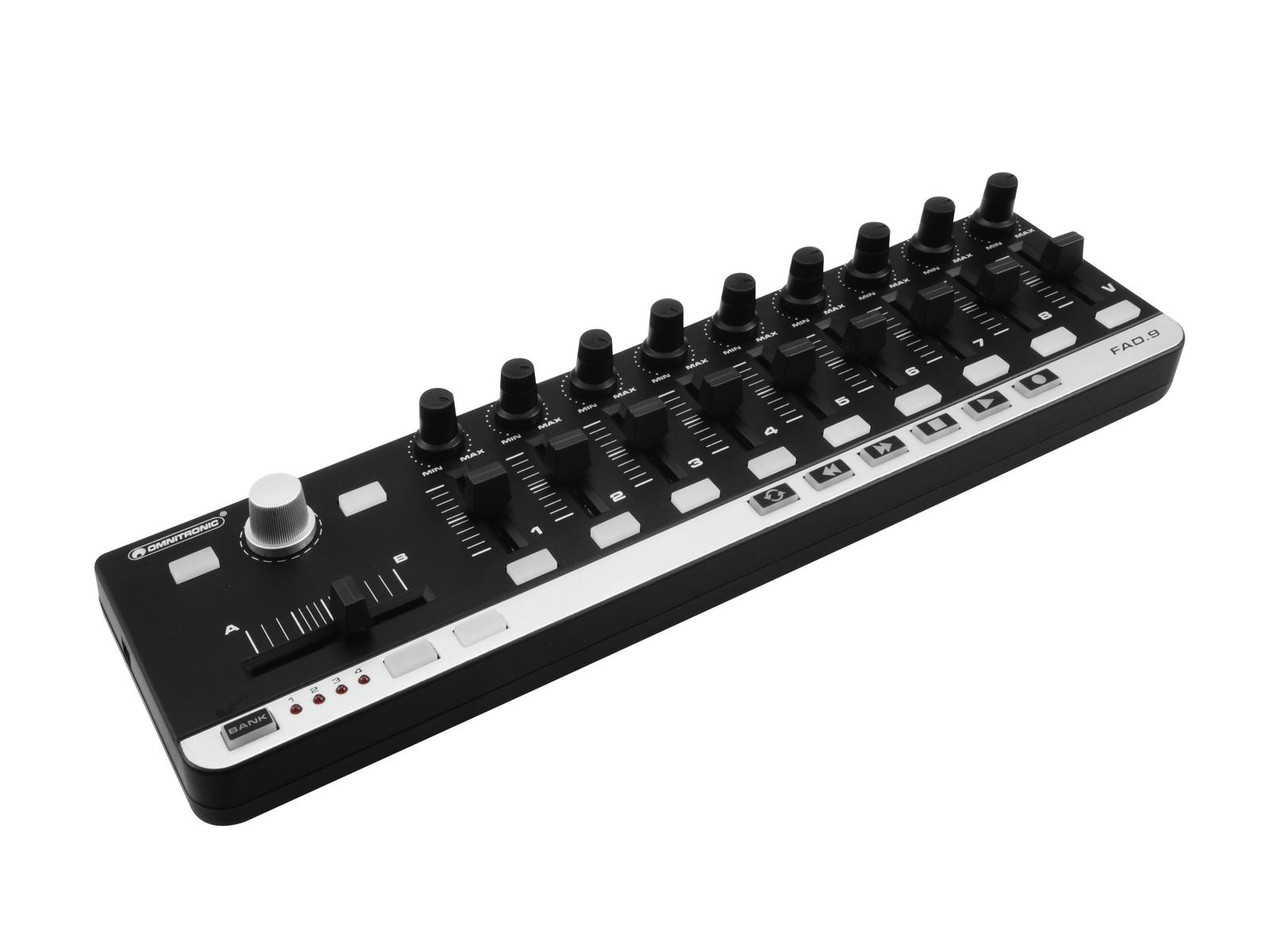 OMNITRONIC FAD-9 MIDI-Controller