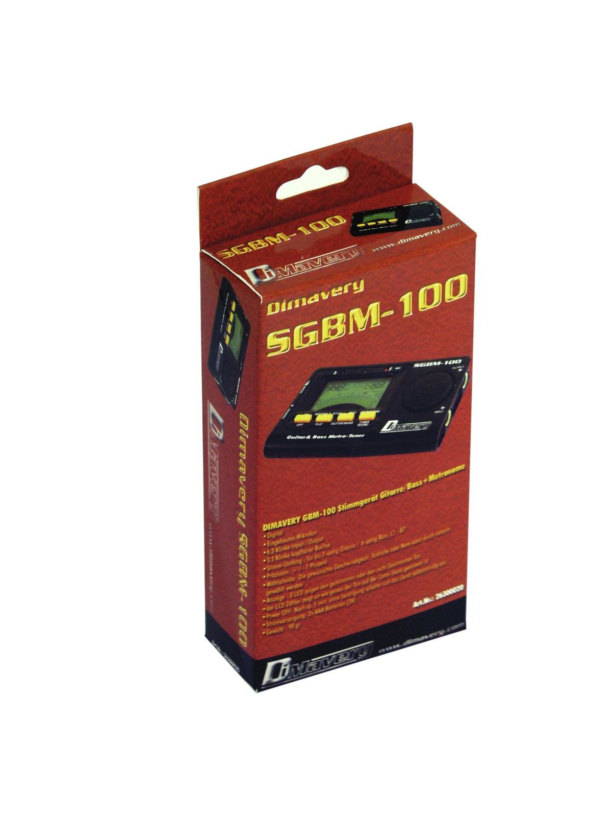 DIMAVERY SGBM-100 Stimmgerät mit Metronom