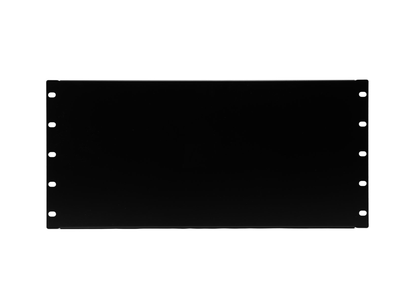 OMNITRONIC Frontplatte Z-19U, Stahl, schwarz 5HE