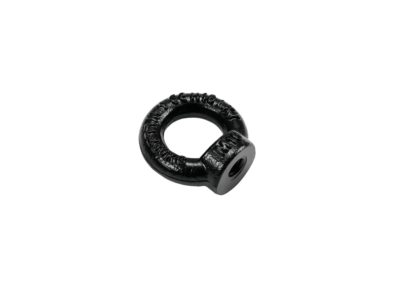 SAFETEX Ringmutter M10 schwarz galvanisiert DIN 582