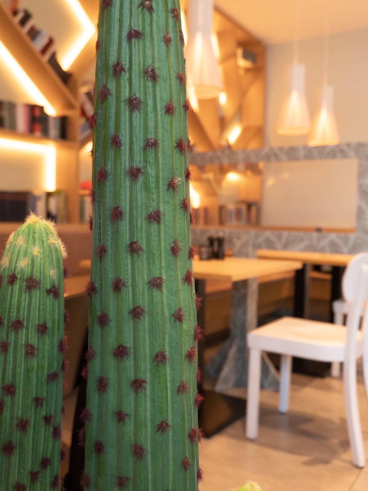 Mexikanischer Kaktus, Kunstpflanze, grün, 123cm - europalms
