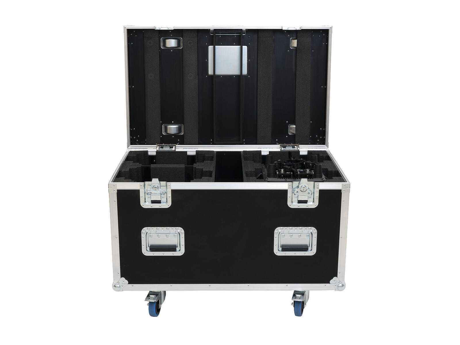 ROADINGER Flightcase HIGHLINE 4x LED IP TMH-H420 WASH