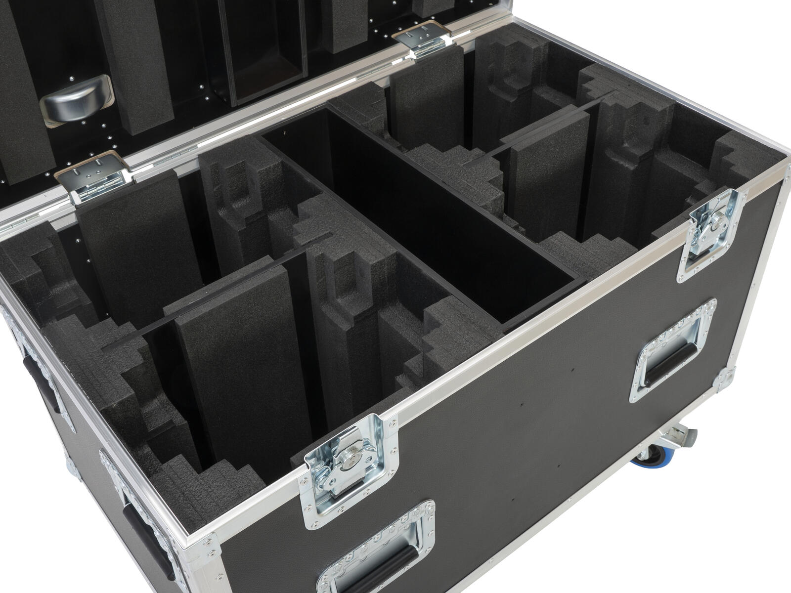 ROADINGER Flightcase HIGHLINE 4x LED IP TMH-H420 WASH