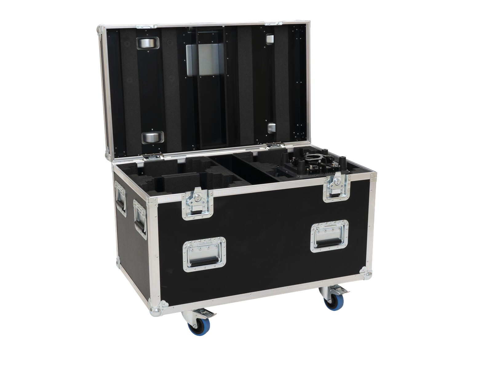 ROADINGER Flightcase HIGHLINE 4x LED IP TMH-H420 WASH