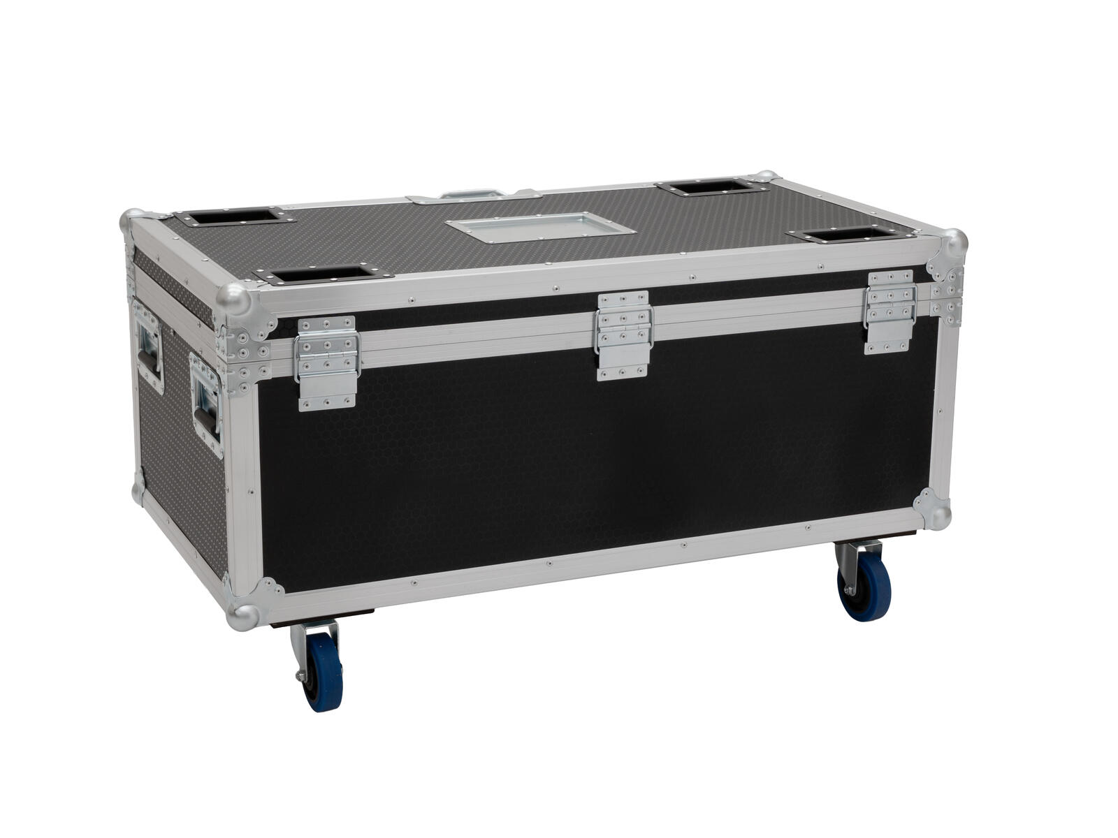 ROADINGER Flightcase 4x Multiflood IP 18x10W RGBW Wash CRMX, mit Rollen MK2