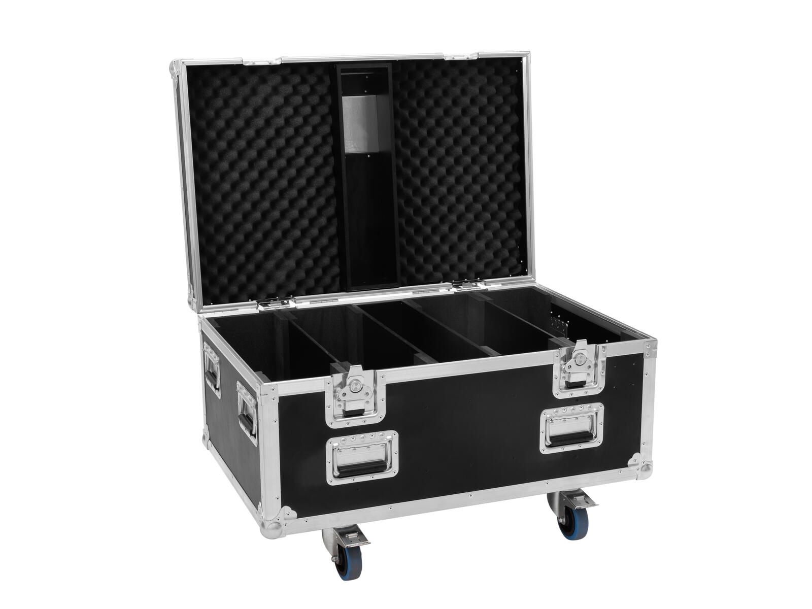 ROADINGER Flightcase HIGHLINE 4x IP SWING, mit Rollen