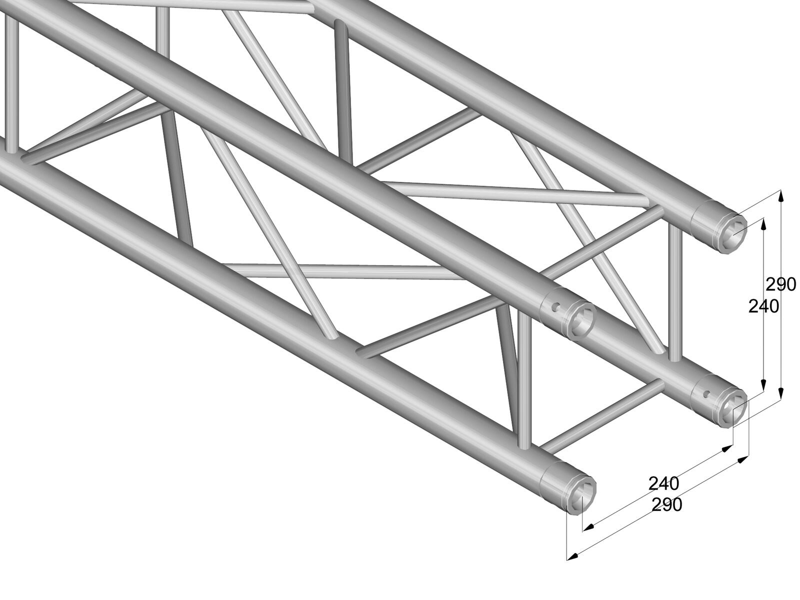 ALUTRUSS QUADLOCK 6082-710 4-Punkt-Traverse