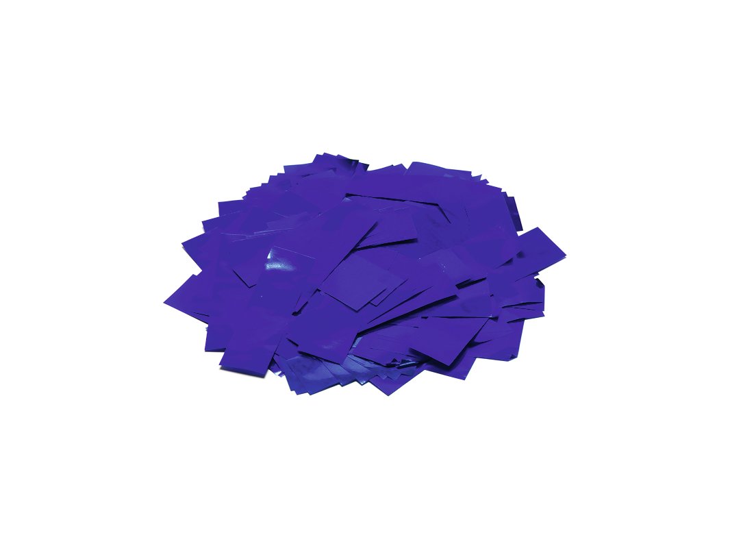 TCM FX Metallic Konfetti rechteckig 55x18mm, blau, 1kg***Artikel nicht verfügbar***