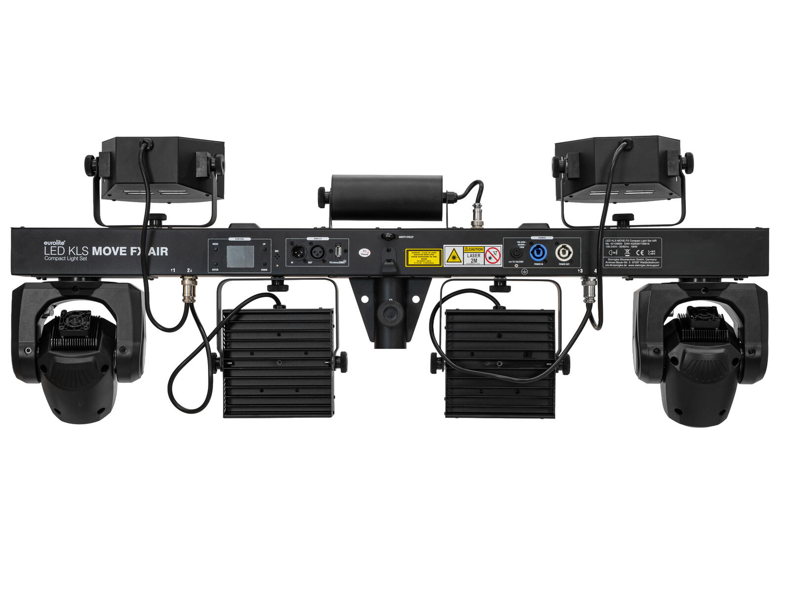 EUROLITE LED KLS MOVE FX Kompakt-Lichtset AIR