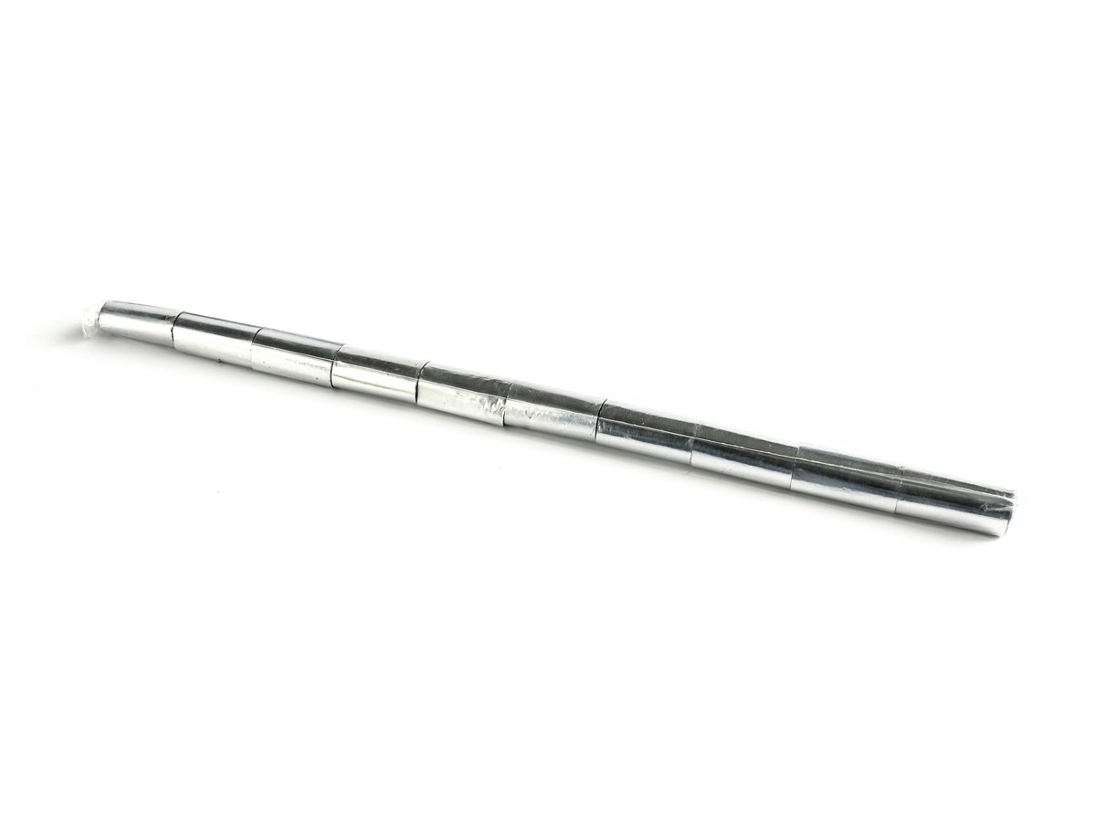 TCM FX Metallic Streamer 10mx5cm, silber, 10x***Artikel nicht verfügbar***