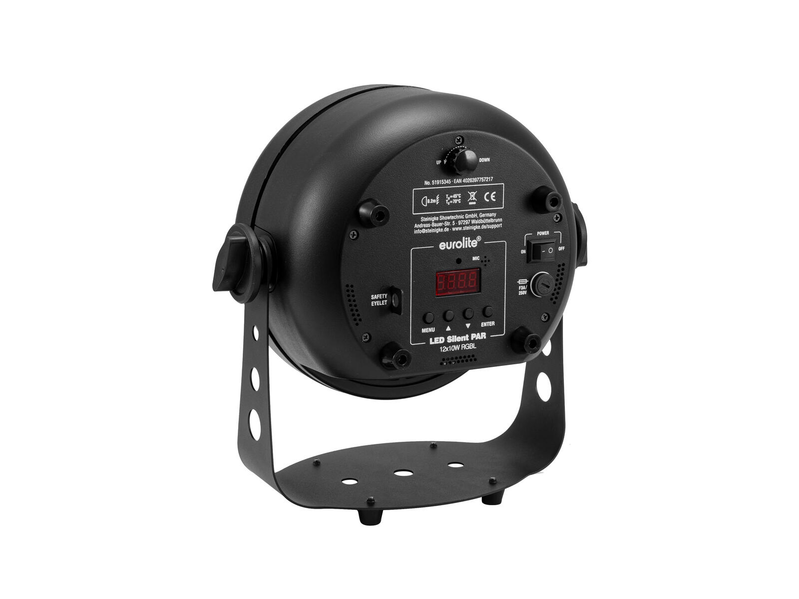 EUROLITE LED Silent Par 12x10W RGBL