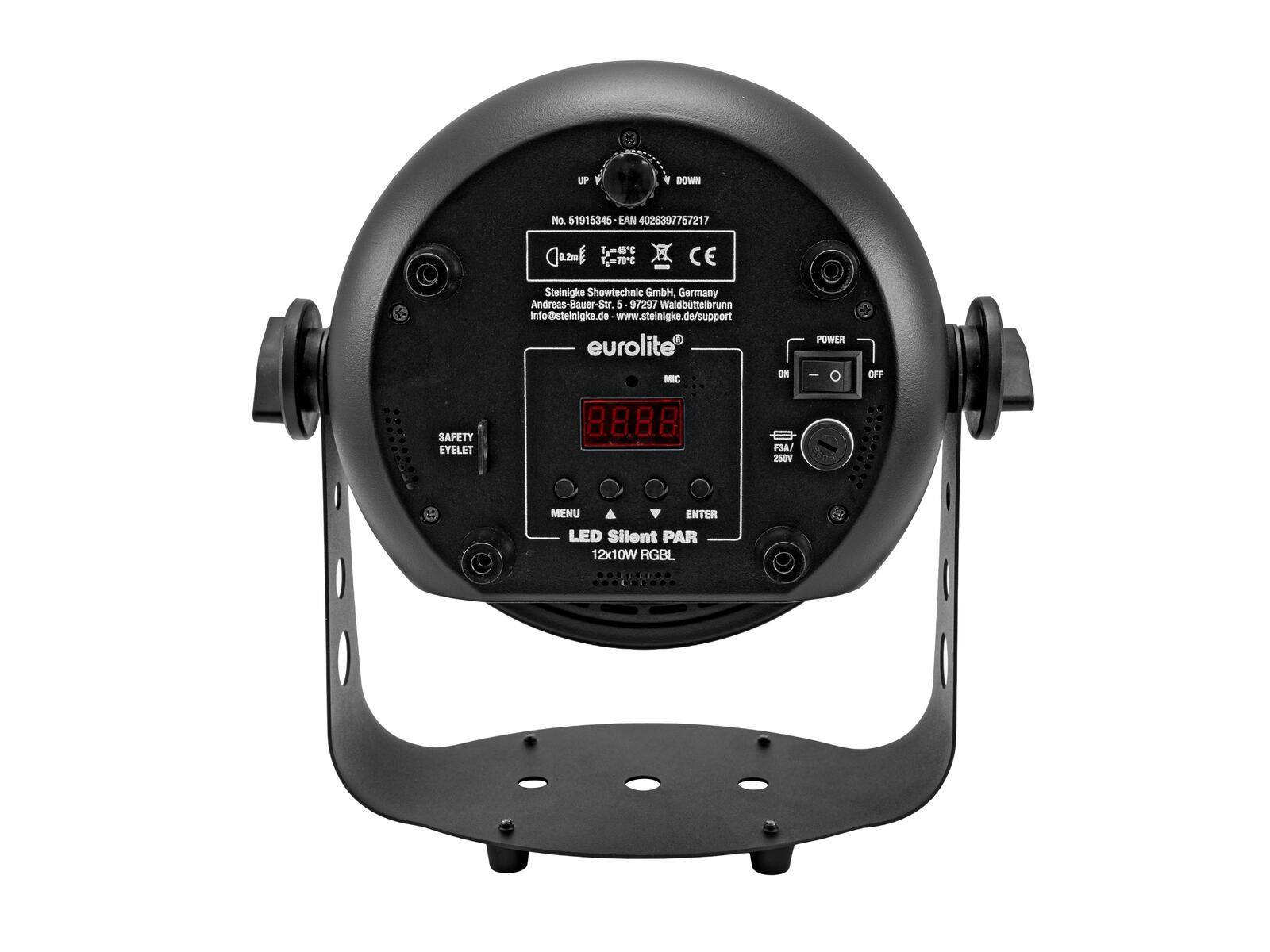 EUROLITE LED Silent Par 12x10W RGBL