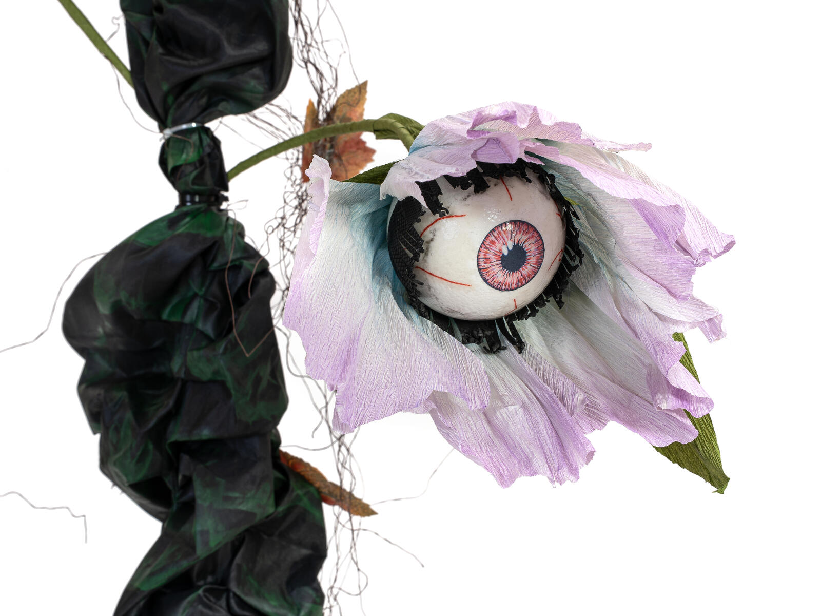 EUROPALMS Halloween Figur Augen Blumen, animiert, 120 - 200cm