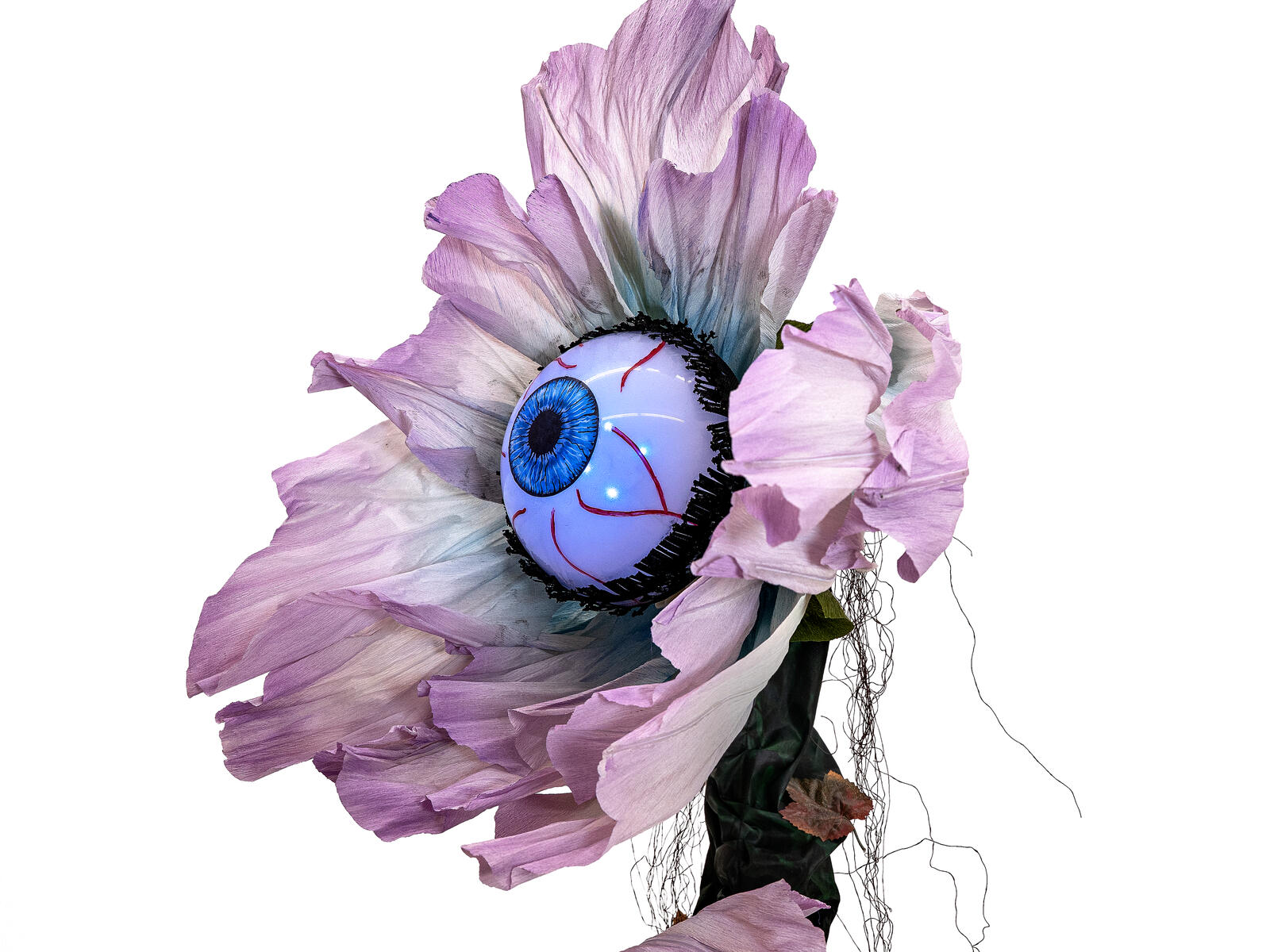 EUROPALMS Halloween Figur Augen Blumen, animiert, 120 - 200cm