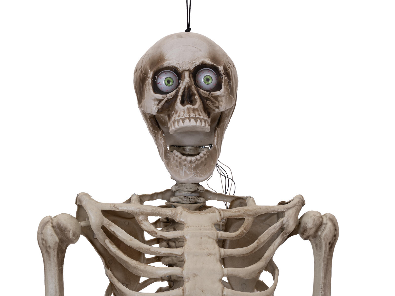 EUROPALMS Halloween Figur Skelett formbar, animiert, 160cm