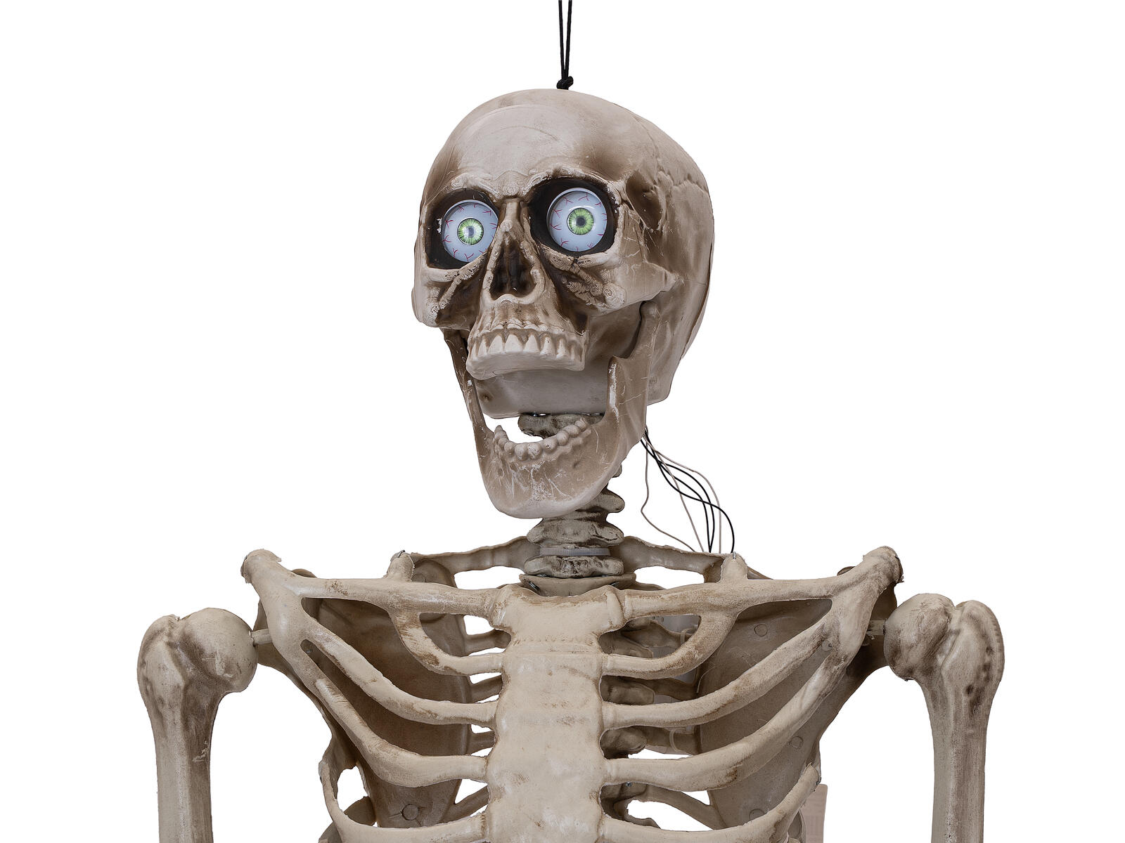 EUROPALMS Halloween Figur Skelett formbar, animiert, 160cm