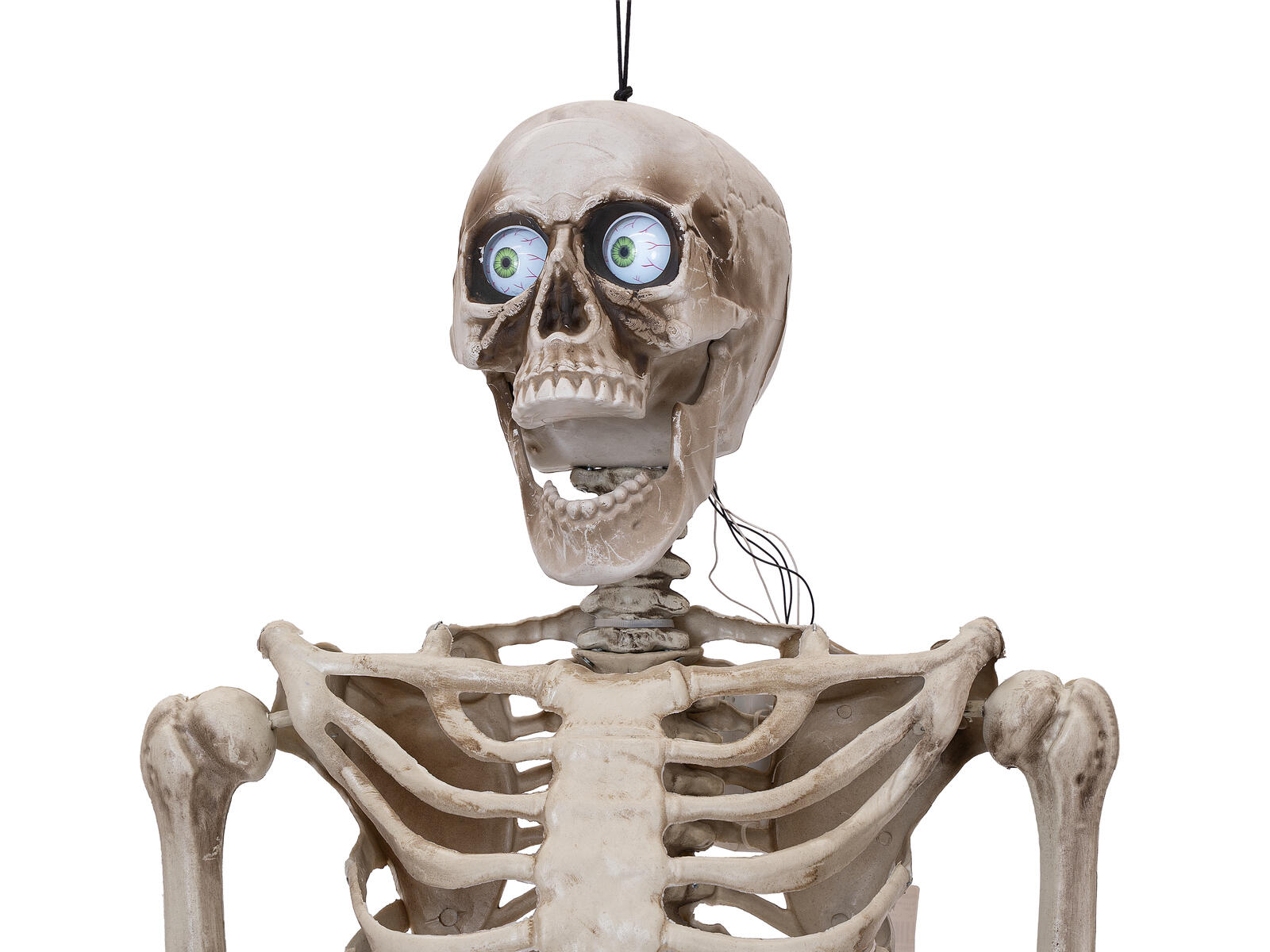 EUROPALMS Halloween Figur Skelett formbar, animiert, 160cm