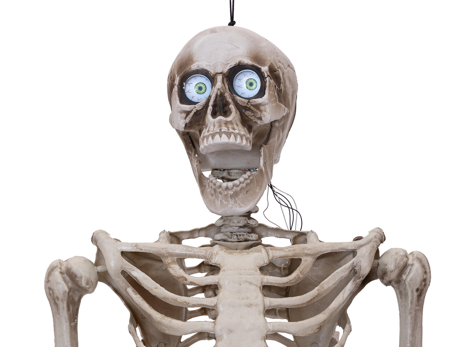EUROPALMS Halloween Figur Skelett formbar, animiert, 160cm