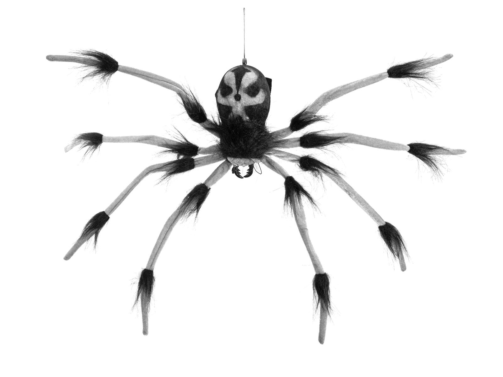 EUROPALMS Halloween Abseilende Dekospinne, animiert, 60cm