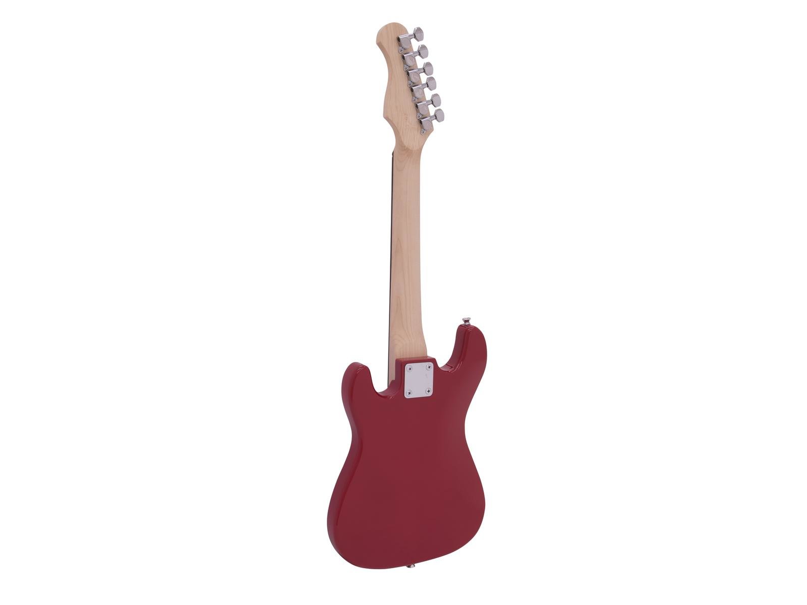 DIMAVERY J-350 E-Gitarre ST rot