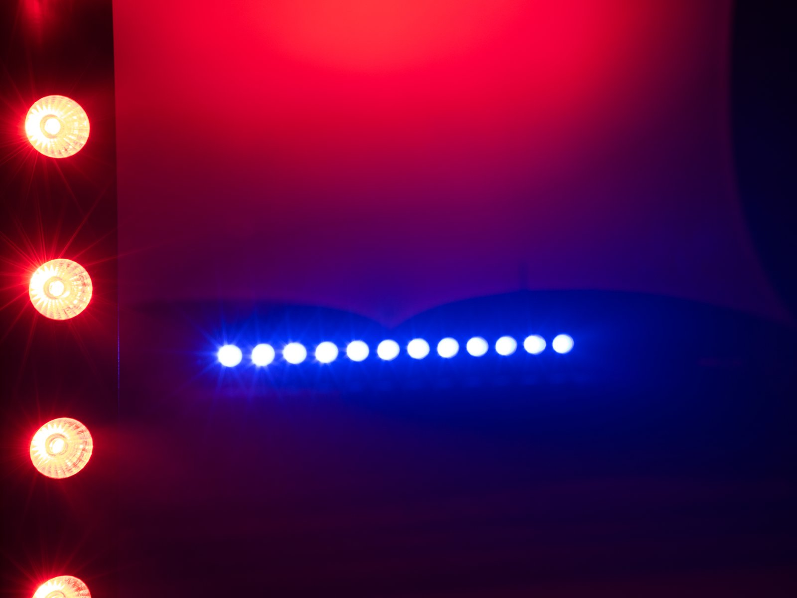 CLV 42W RGB LED Wallwasher 12 Farben RGB Strahler Mehrere Modi Partylicht 2  Stück LED Bar Lichteffekte mit Fernbedienung, IP66 Wasserdicht, Timer und