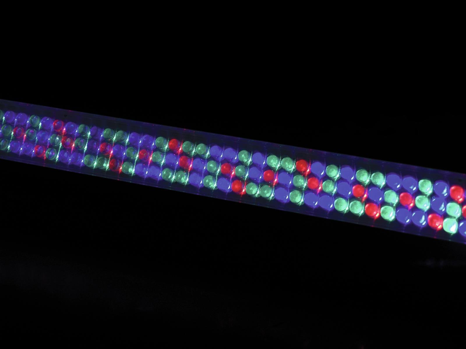 LED BAR-252 RGB 10mm 20° schwarz - eurolite