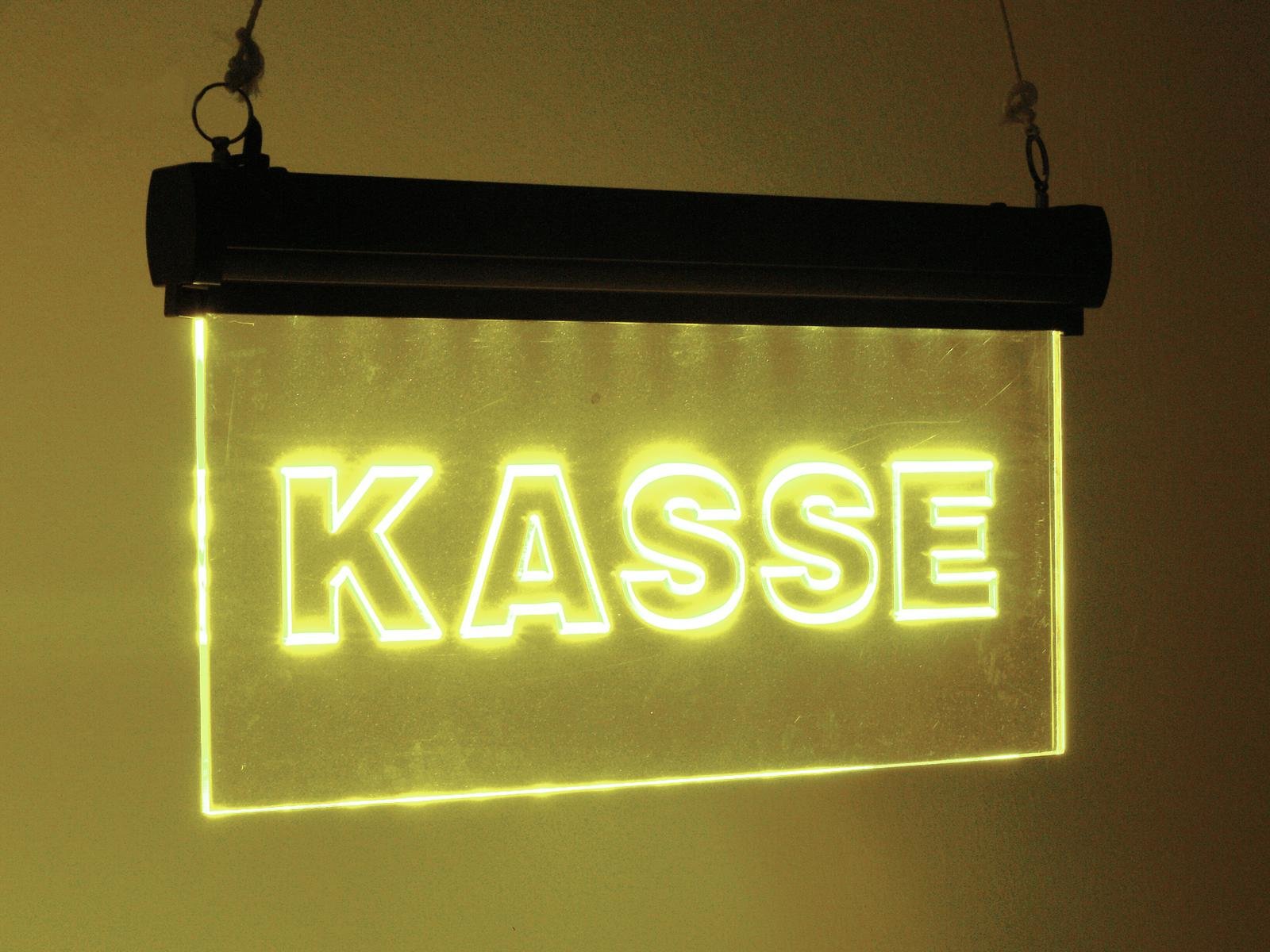 LED Sign Kasse, RGB - eurolite