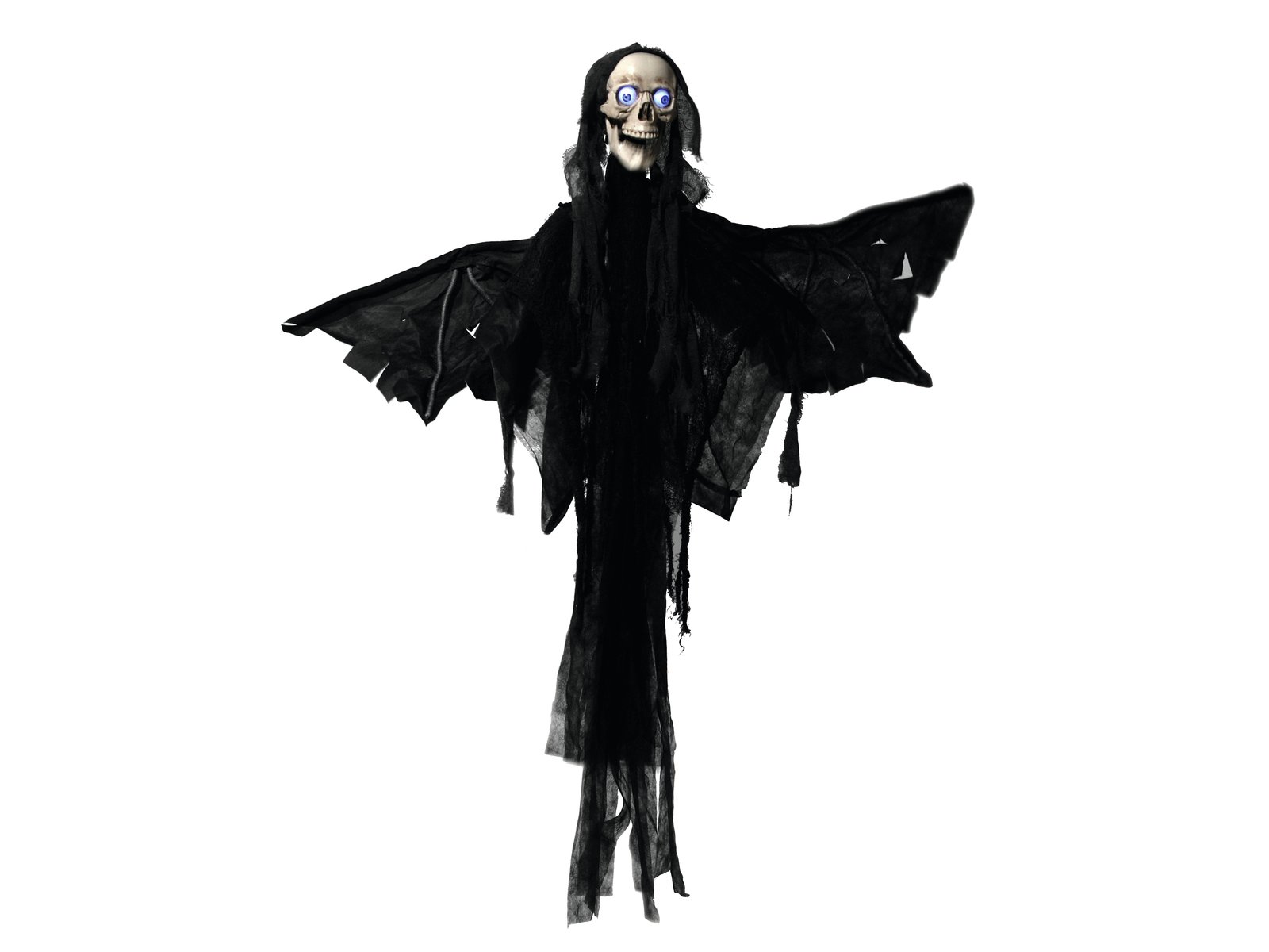 EUROPALMS Halloween Figur Engel, animiert 165cm