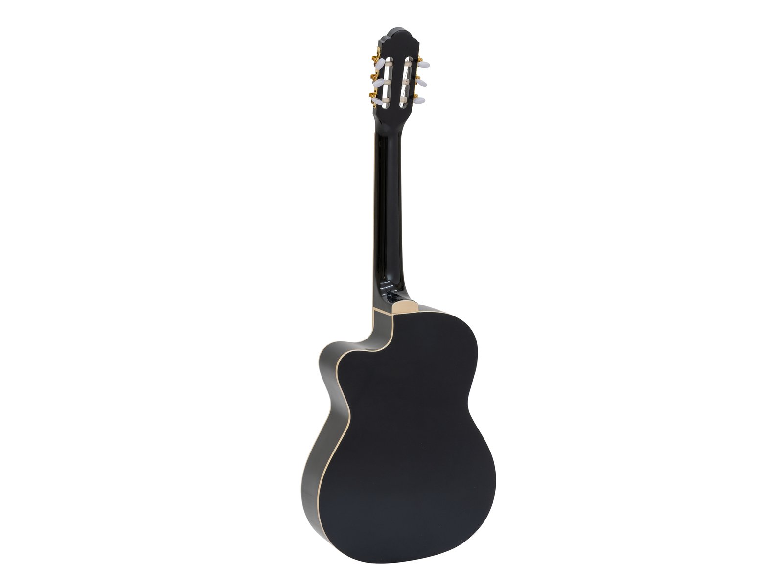 DIMAVERY CN-600E Klassikgitarre, schwarz