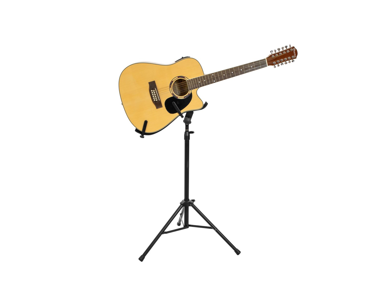 DIMAVERY Gitarren-Spielständer für Akustik/E-Gitarre