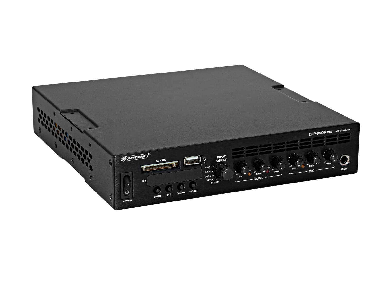 OMNITRONIC DJP-900P MK3 Class-D Verstärker