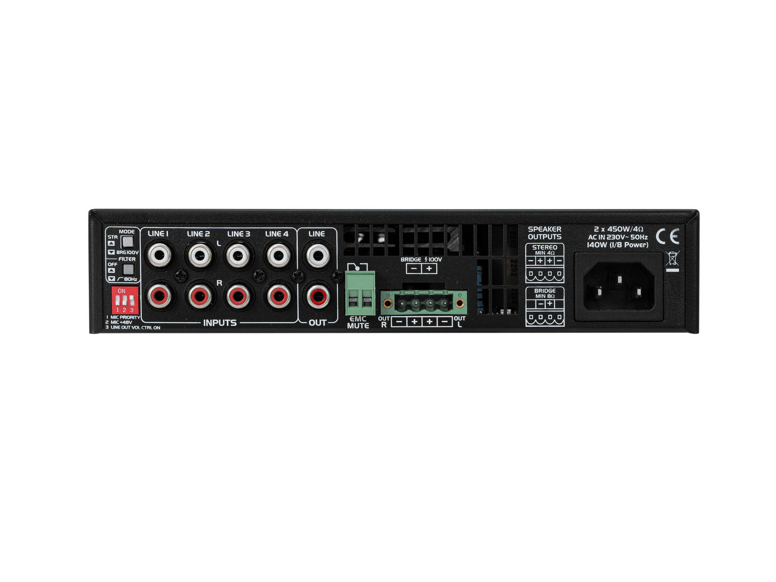OMNITRONIC DJP-900P MK3 Class-D Verstärker