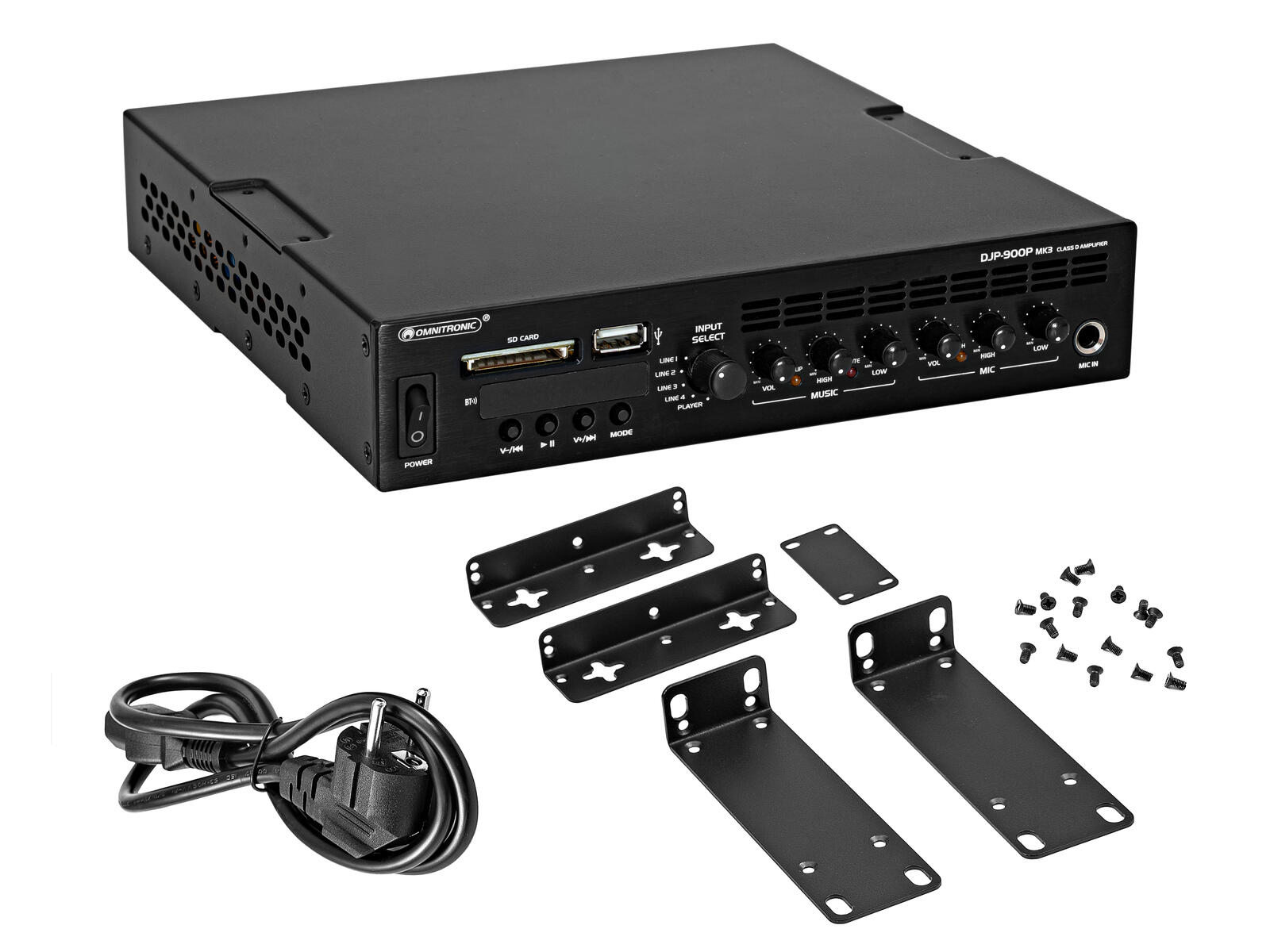 OMNITRONIC DJP-900P MK3 Class-D Verstärker