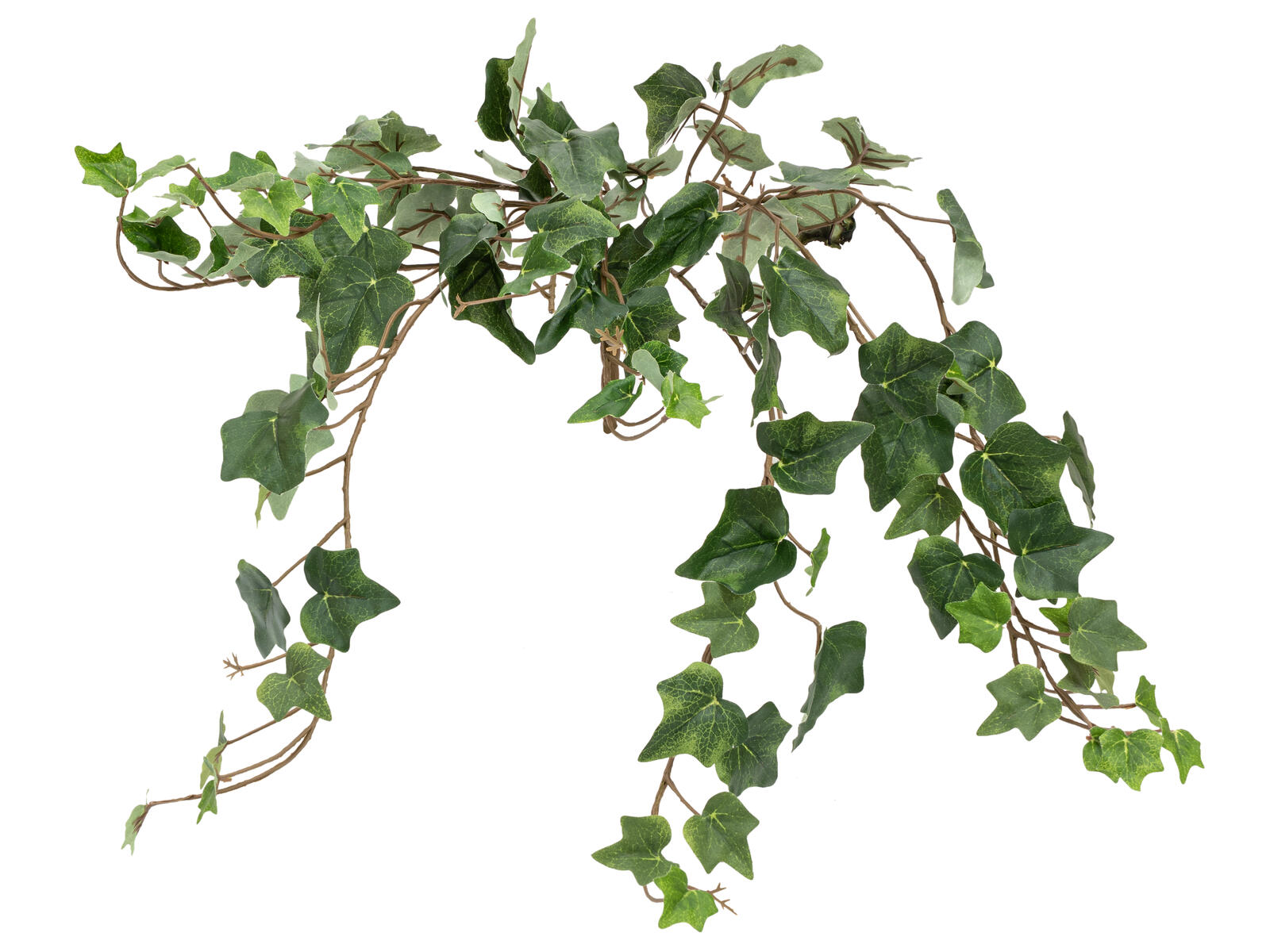 FIRESILX Efeubuschranke, künstlich, B1 schwer entflammbar, 60cm