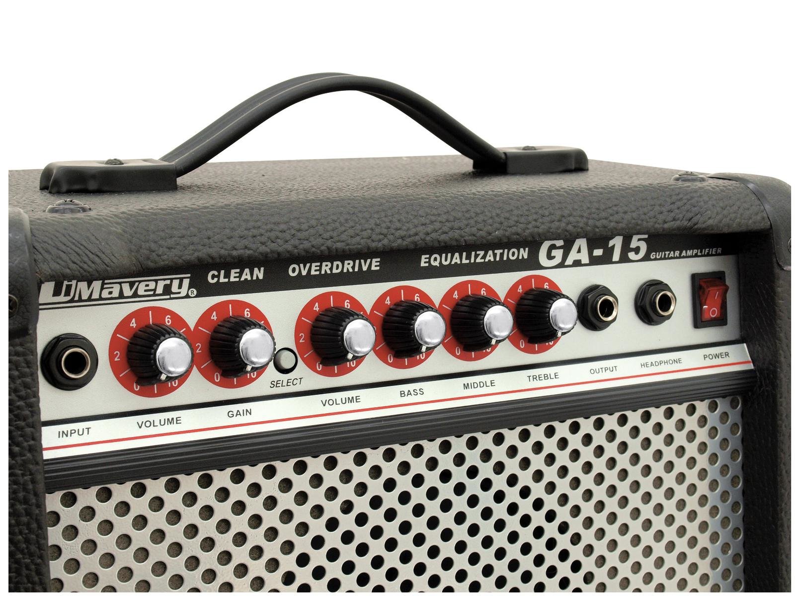 DIMAVERY GA-15 E-Gitarren-Amp 15W