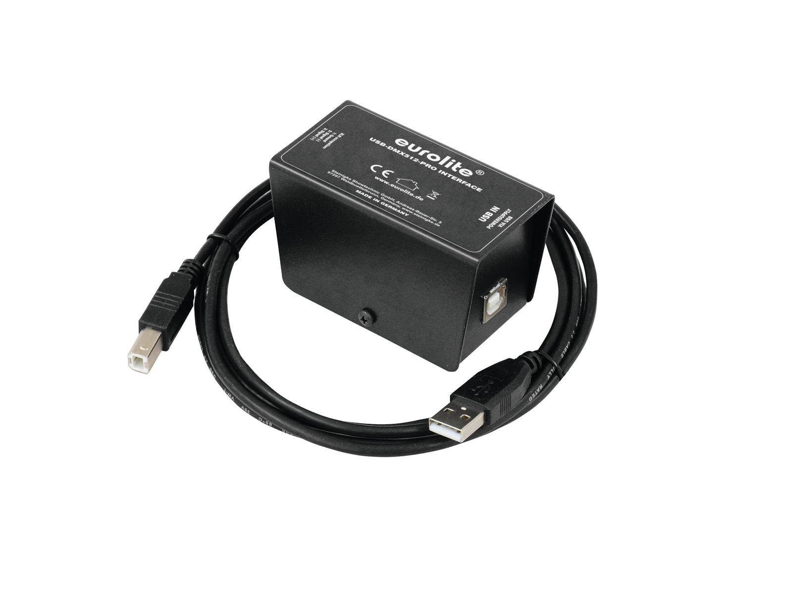 rent virtuel nominelt USB-DMX512-PRO Interface - eurolite