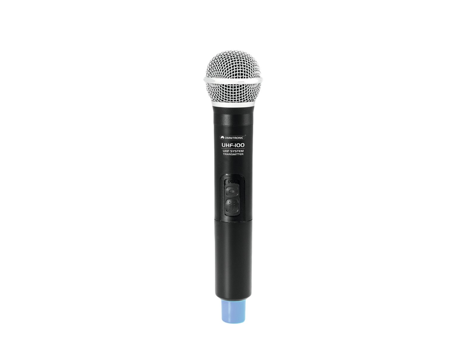 Système de microphone sans fil UHF-302 2 canaux 823-832/863-865 MHz -  omnitronic