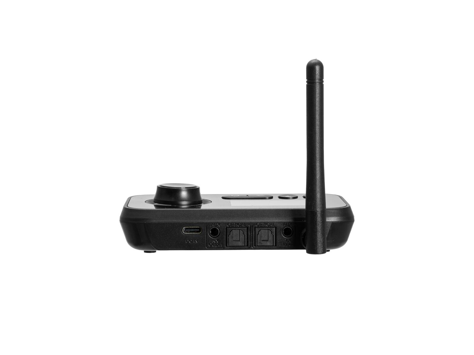 Récepteur Bluetooth 5.0 OMNITRONIC QuickBTR-5.0 XLR Avec AptX - Pour Transmission Audio Professionnelle - Autonomie 8h