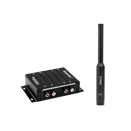 Digitaler Signalprozessor im Miniaturformat inklusive Kondensator-Messmikrofon