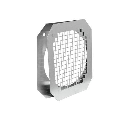 Filter frame with grille