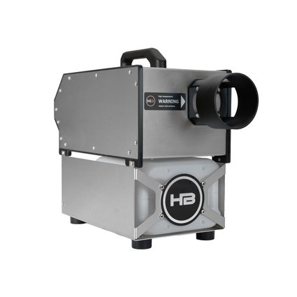 Weather-proof 3300 W vaporizing fog machine, IP64, with DMX connection